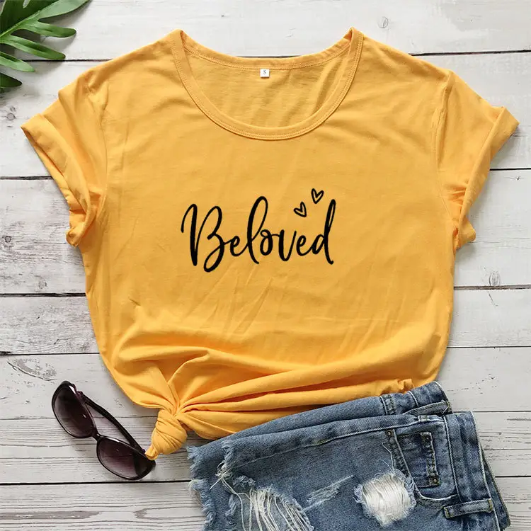 Beloved Graphic T-Shirt Grey Short Sleeve - Image 5