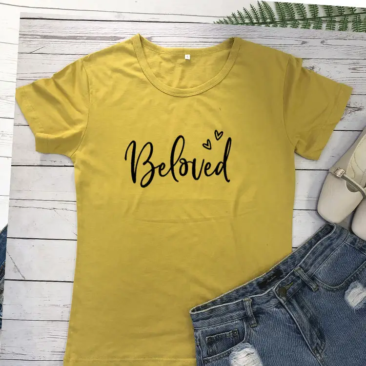 Beloved Graphic T-Shirt Grey Short Sleeve - Image 7