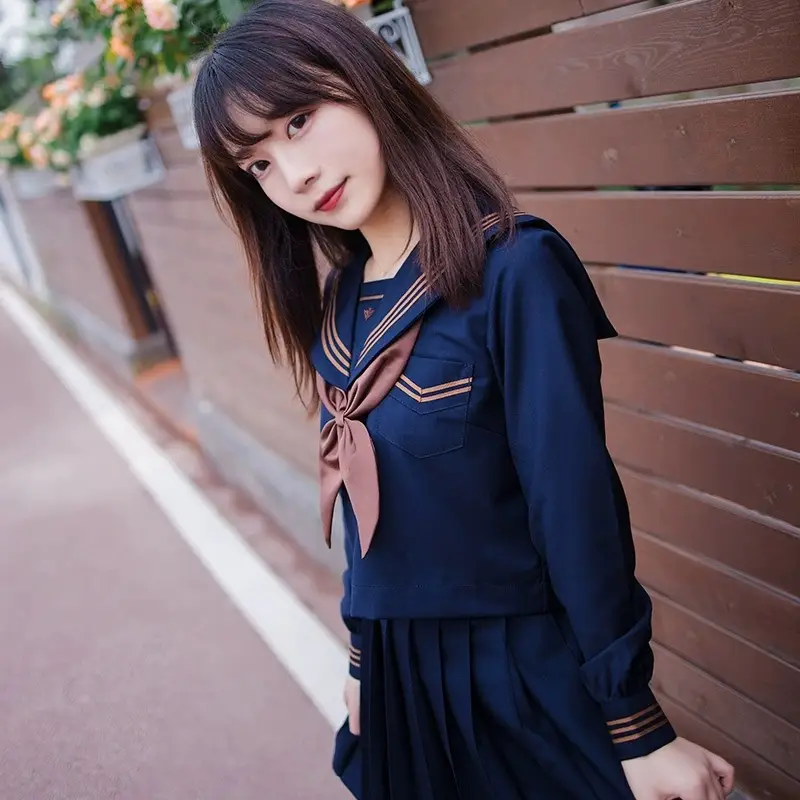 Tea Feather Japanese JK Uniform Pleated Skirt - Image 11