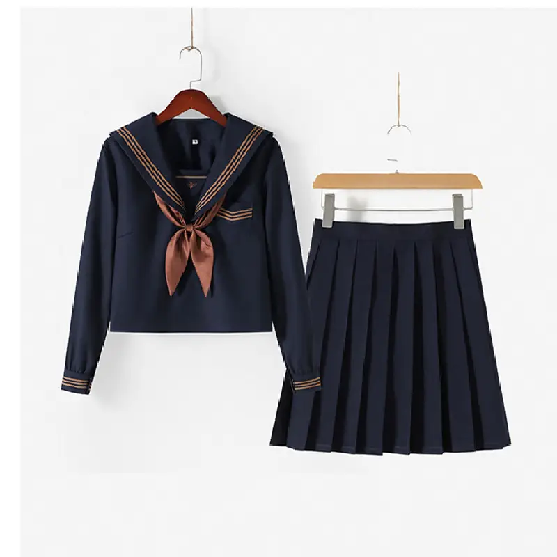 Tea Feather Japanese JK Uniform Pleated Skirt - Image 4
