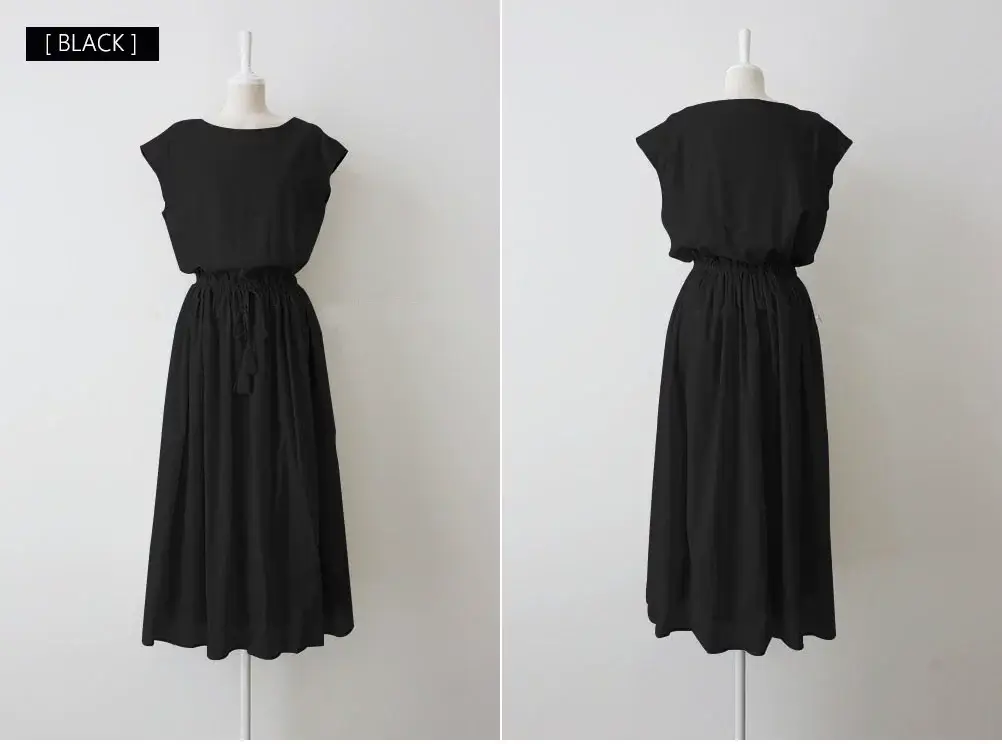 Cotton Linen Swing Dress 2023 Summer Large — feature 21
