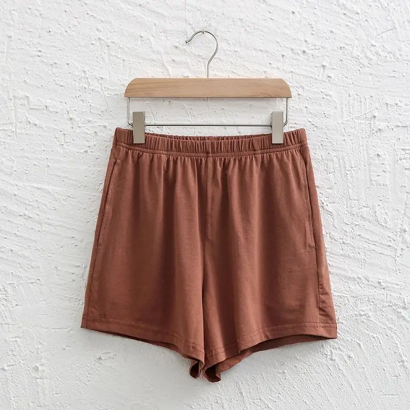 Women Cotton Shorts Set Multi Color Summer Hanging - Image 9
