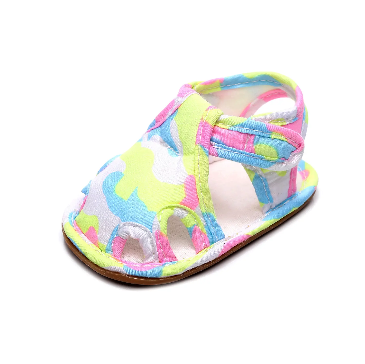 White Cartoon Baby Sandals Non-Slip Toddler Shoes