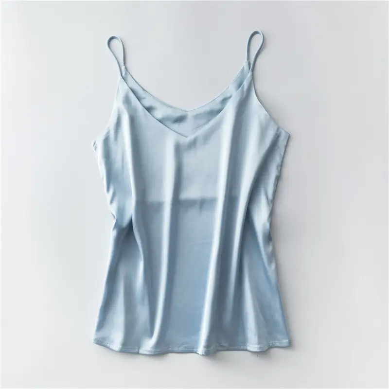 Women's Summer Camisole Base Satin Loose Top