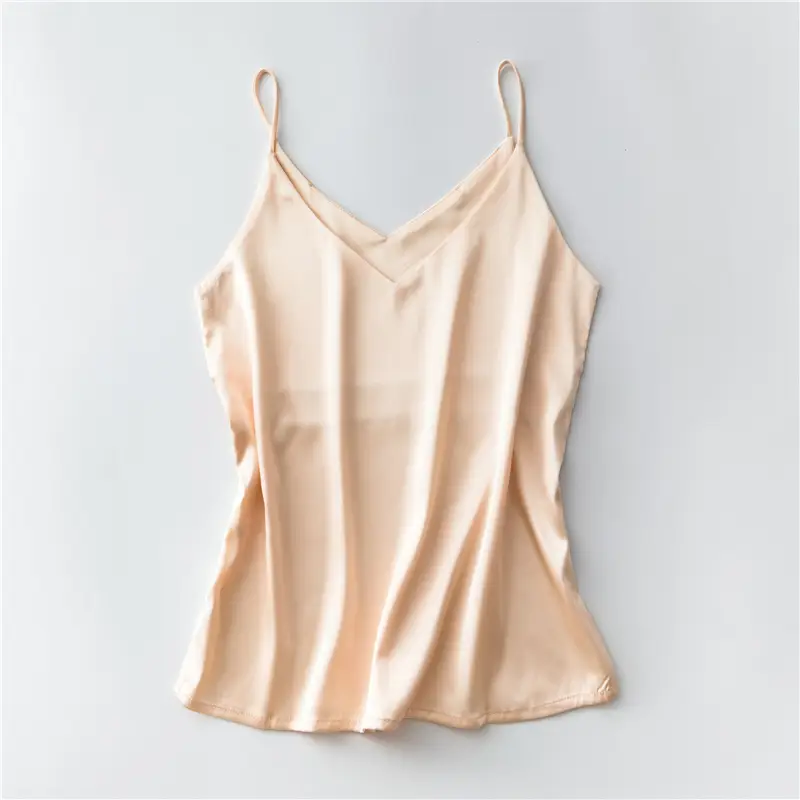 Women's Summer Camisole Base Satin Loose Top