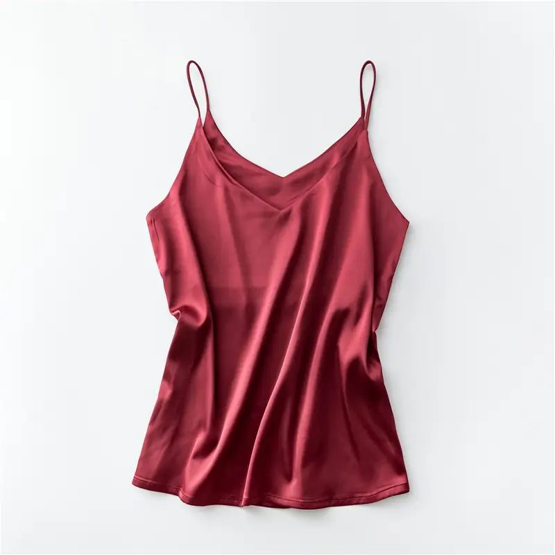 Women's Summer Camisole Base Satin Loose Top