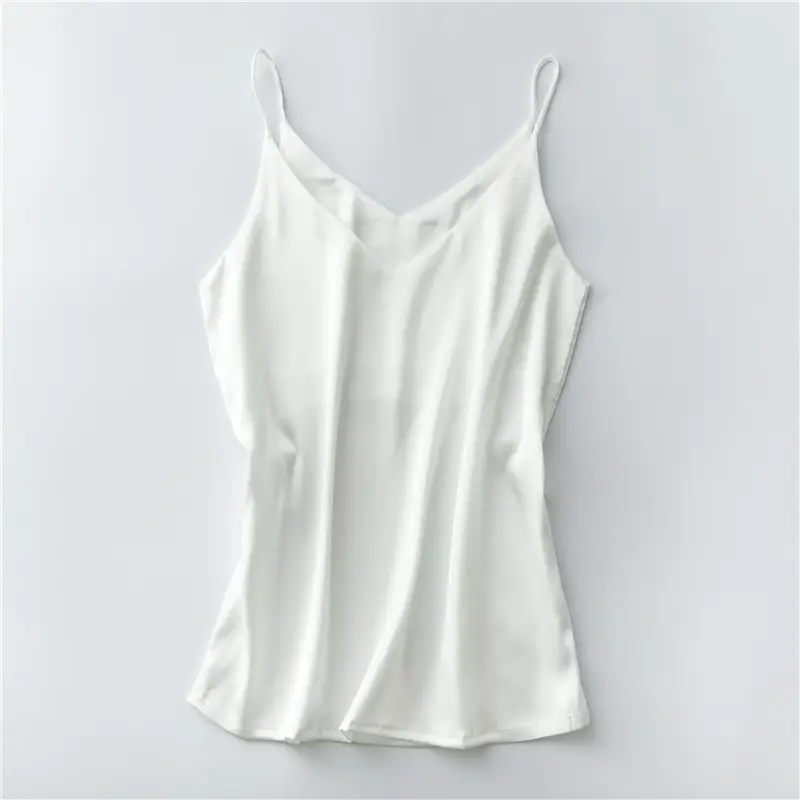 Women's Summer Camisole Base Satin Loose Top