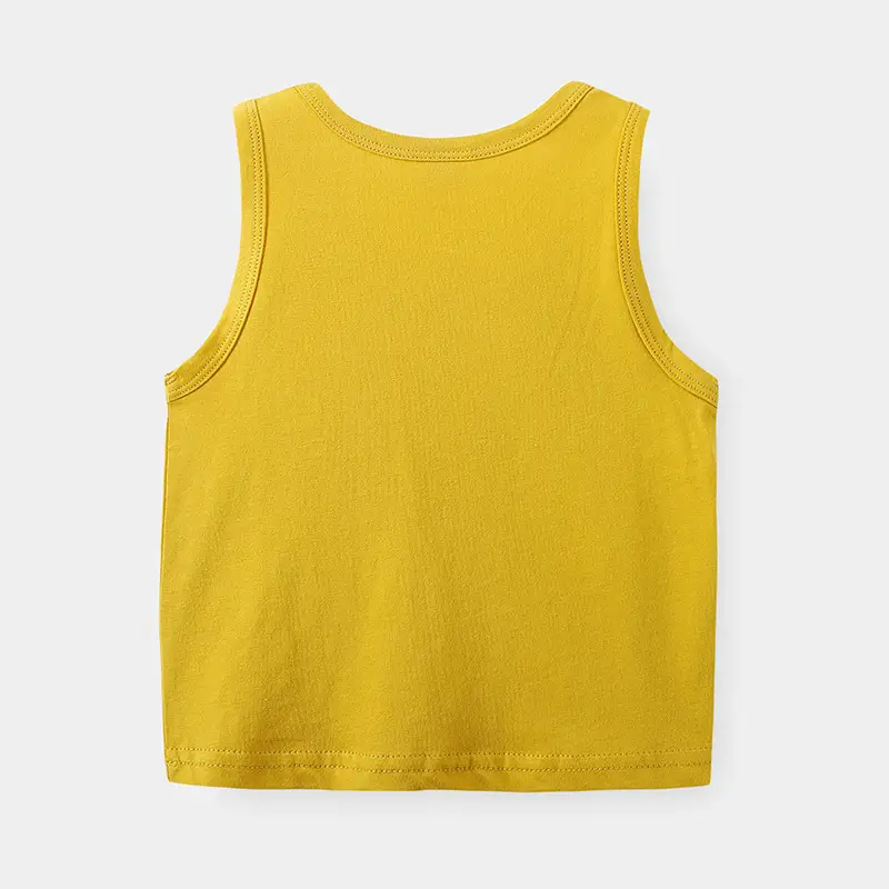 New Style Boys Sleeveless Vest Yellow 1-3Yr - Image 4