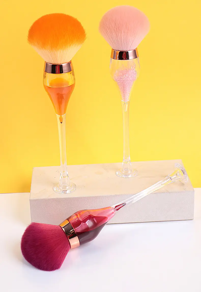 Yasna Red Wine Glass Makeup Brush Loose Paint β feature 11