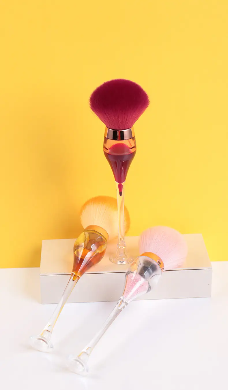 Yasna Red Wine Glass Makeup Brush Loose Paint β feature 25
