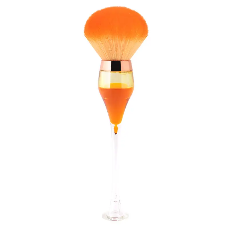 Yasna Red Wine Glass Makeup Brush Loose Paint - Image 3