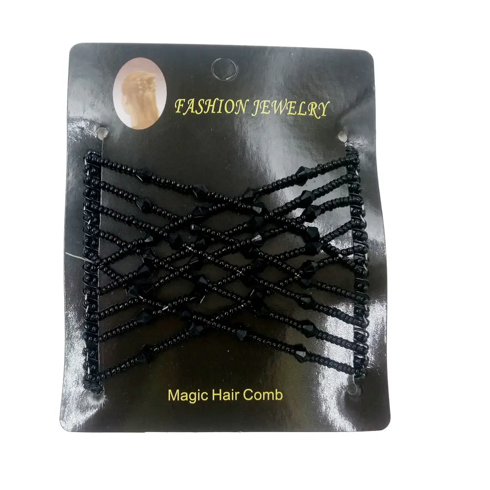 Crossbody Hair Comb 6 Colors Elastic Bead - Image 12