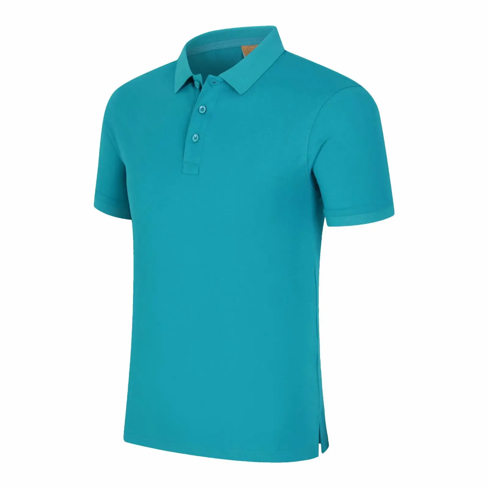 Cotton Polo T-Shirt for Men Women White Short Sleeve - Image 11