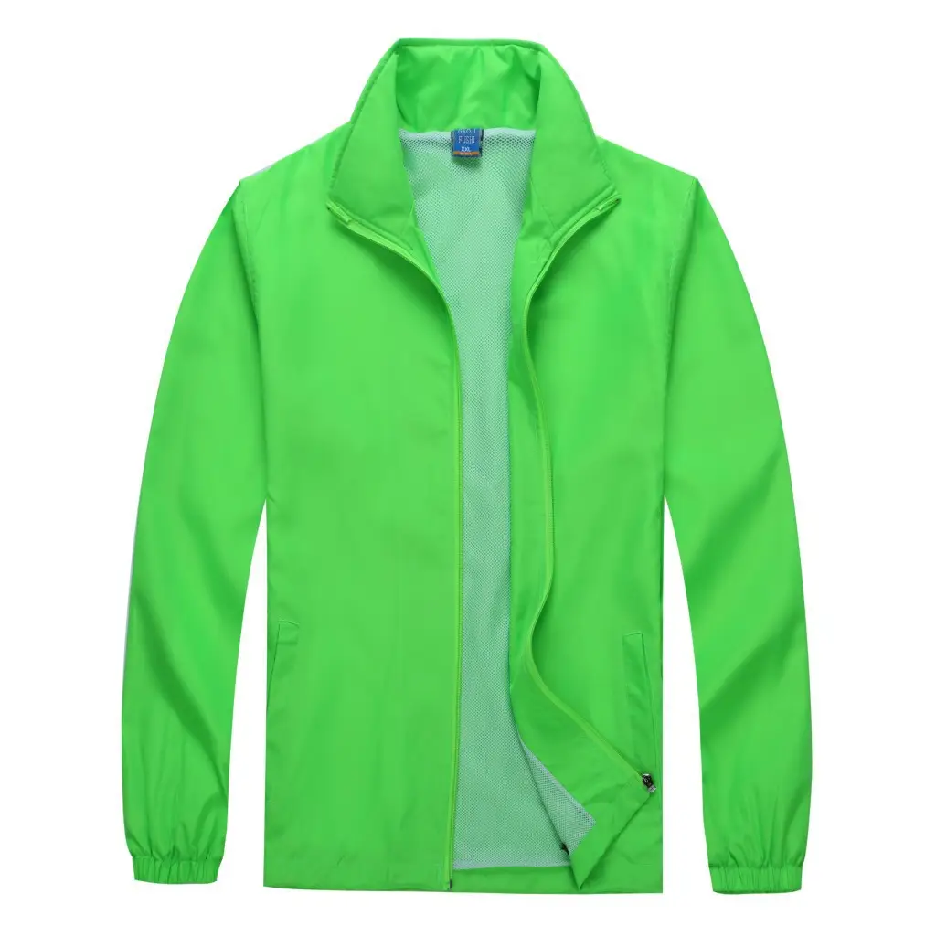Men's Windproof Red Full Zip Hoodie - Image 15