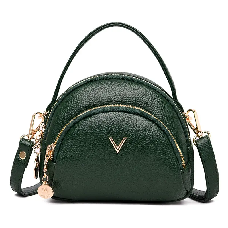 Women's Red Shoulder Messenger Bag 2023 Spring Summer - Image 4