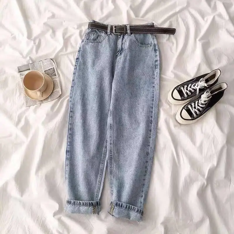 High Waist Slimming Jeans Female Summer Wear - Image 2