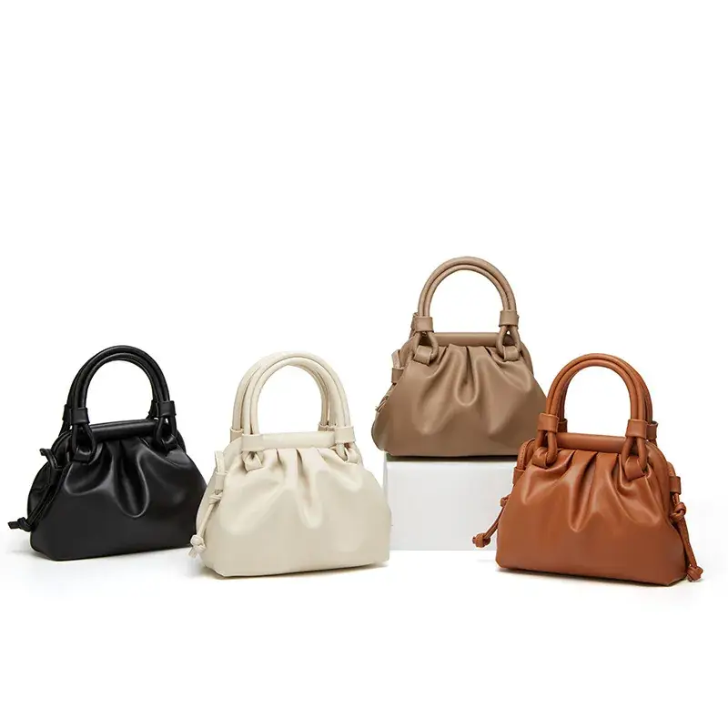 2023 New Fashionable PU Shoulder Crossbody Bag Tan - Image 5