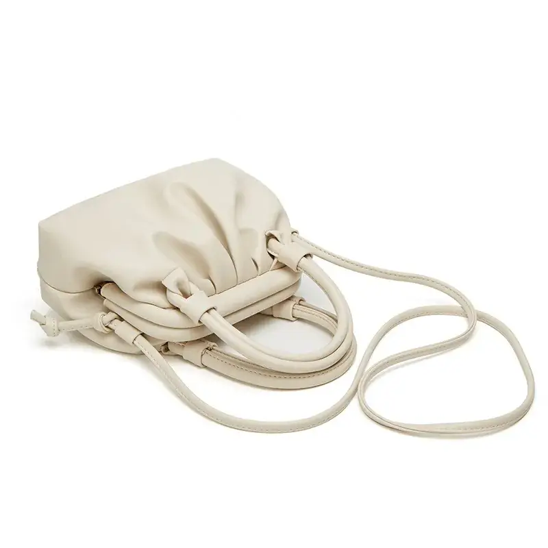 2023 New Fashionable PU Shoulder Crossbody Bag Tan - Image 8