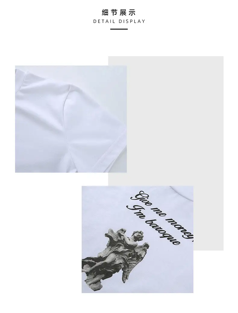 Women Korean Style Short T-Shirt 2025 Summer — feature 7
