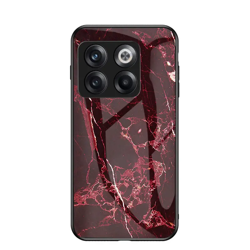 OnePlus 15 Marble Glass Protective Case