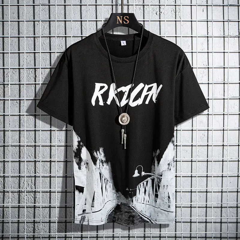 Men Printed Joker T-Shirt White Graphic Casual Summer Wear - Image 2