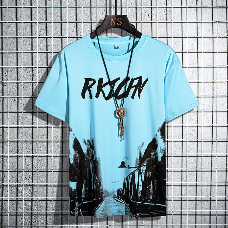 Men Printed Joker T-Shirt White Graphic Casual Summer Wear - Image 3