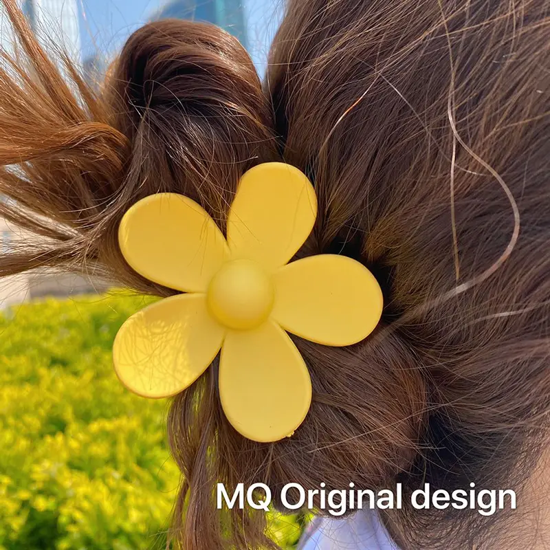 Yellow Flower Hairpin for Women - Image 6