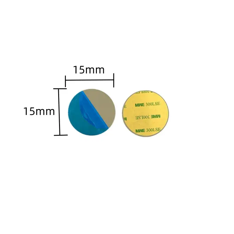 Magnetic Phone Holders with Blue Film Backing 25mm Round Iron Sheets - Image 2