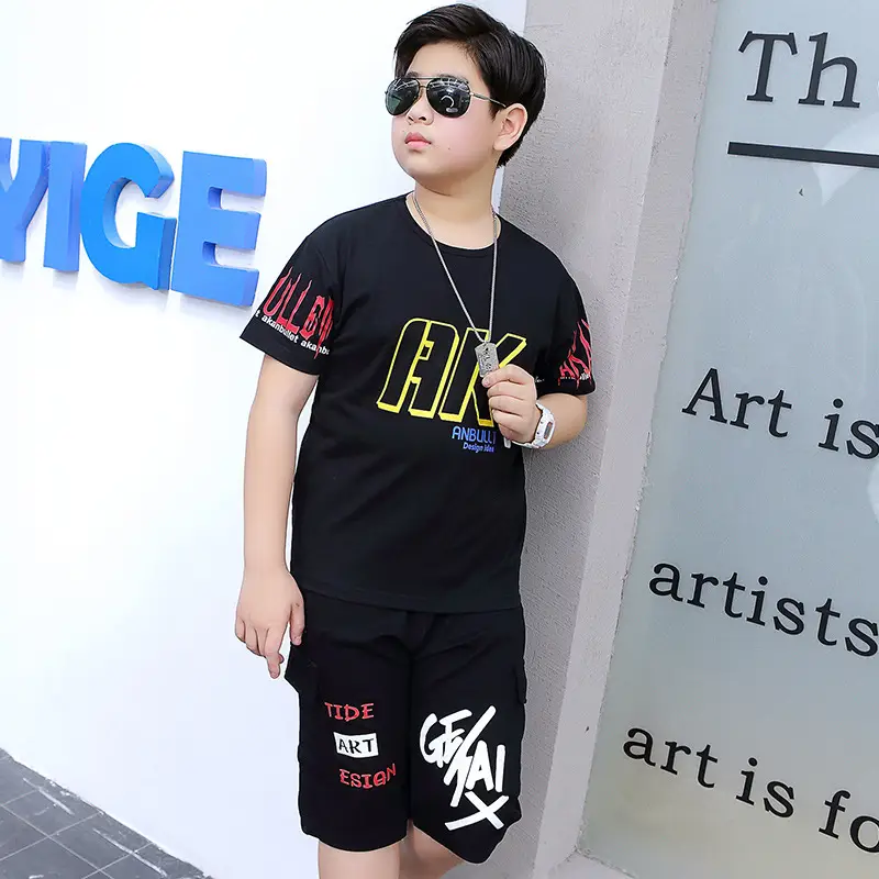 Fat Boy Black T-Shirt Kids 7-15 Years Medium Large - Image 3