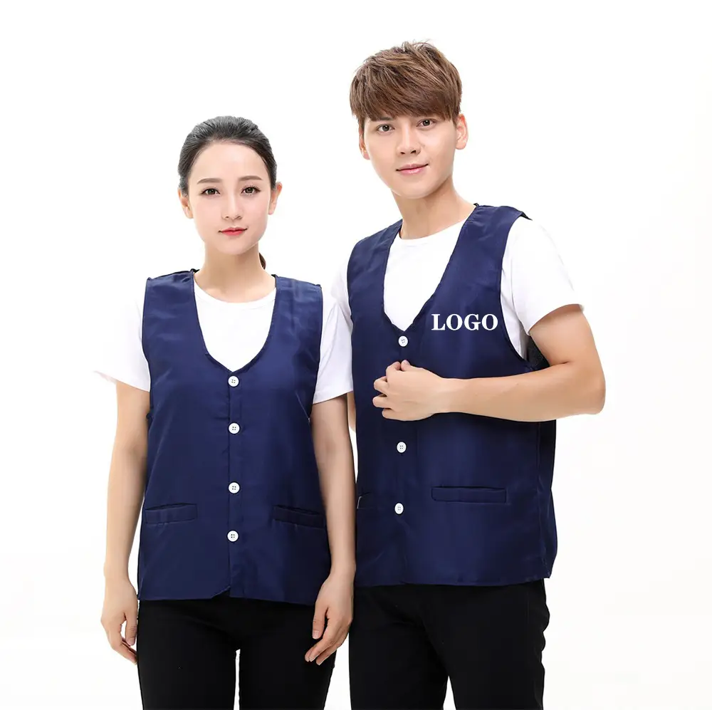 White Sleeveless V-Neck Vests for Men - Image 22