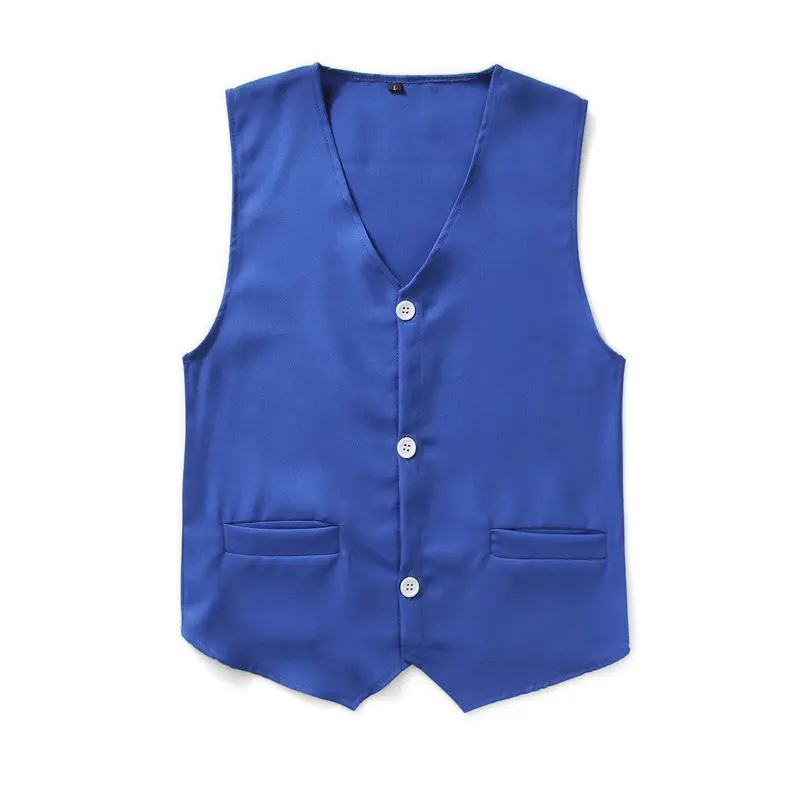 White Sleeveless V-Neck Vests for Men - Image 11