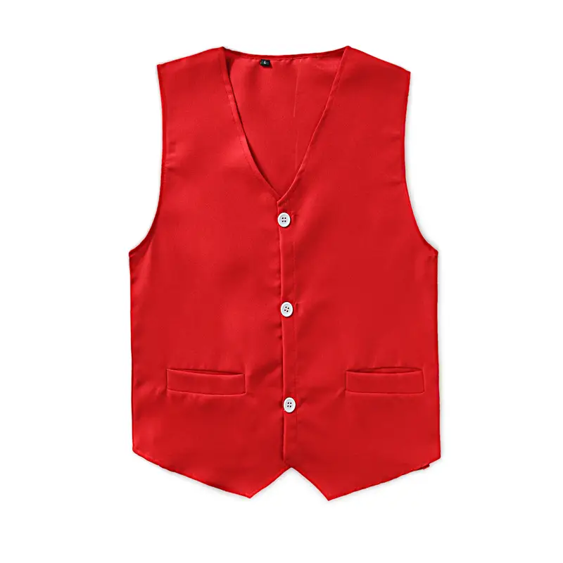 White Sleeveless V-Neck Vests for Men - Image 15