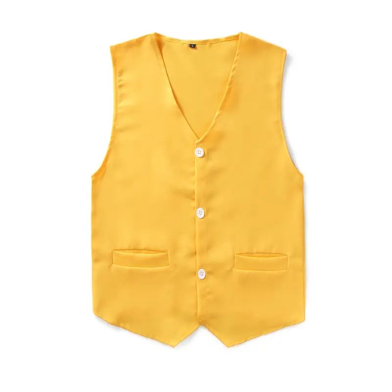 White Sleeveless V-Neck Vests for Men - Image 16