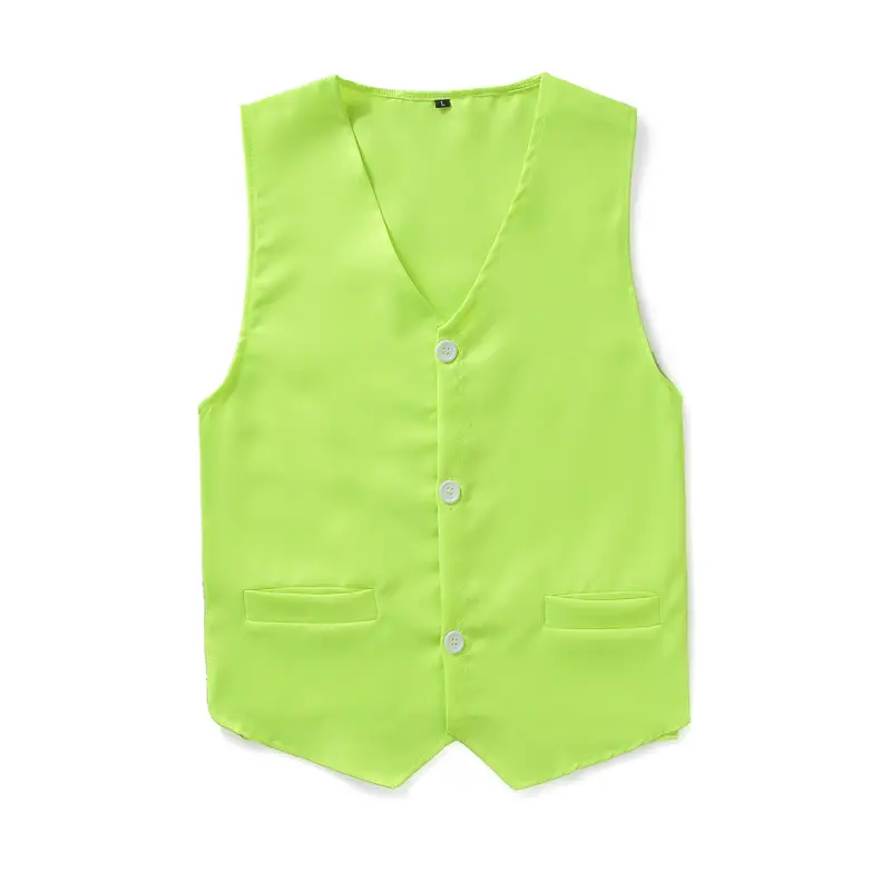 White Sleeveless V-Neck Vests for Men - Image 20