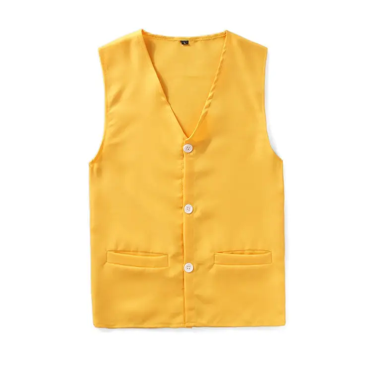 White Sleeveless V-Neck Vests for Men - Image 6