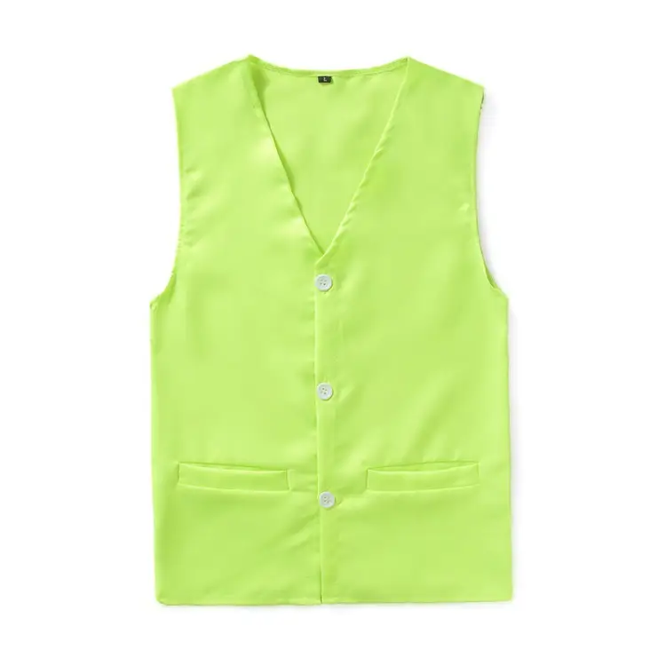 White Sleeveless V-Neck Vests for Men - Image 9