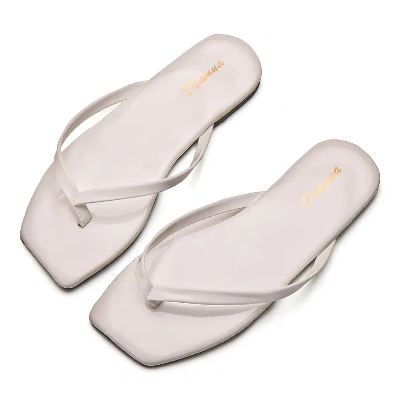 Women's Korean-style Square Toe Sandals Black - Image 5