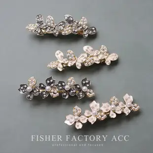 Japanese Style Sparkling Butterfly Hairpin Clip with Diamonds — feature 3