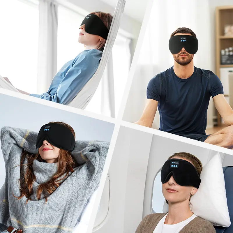 3D Wireless Bluetooth Eye Mask for Sleep & Music