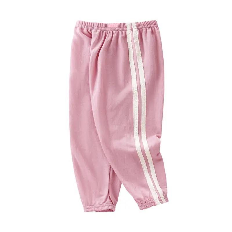 Pink Ice Silk Boys Girls Casual Shorts Summer Bloomers
