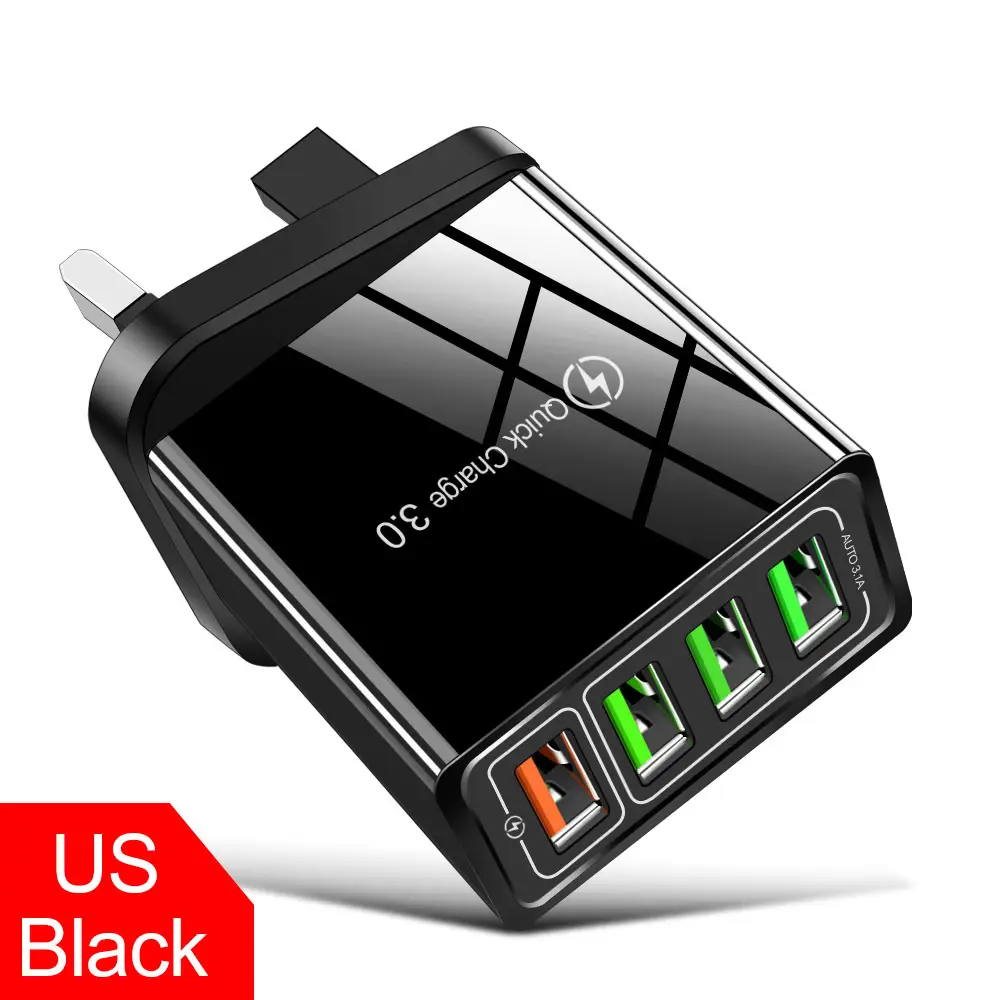 4.1A QC3.0 4USB Fast Charger with 3.0 Quick Charge - Image 2