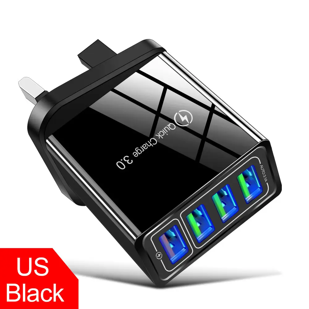 4.1A QC3.0 4USB Fast Charger with 3.0 Quick Charge - Image 3