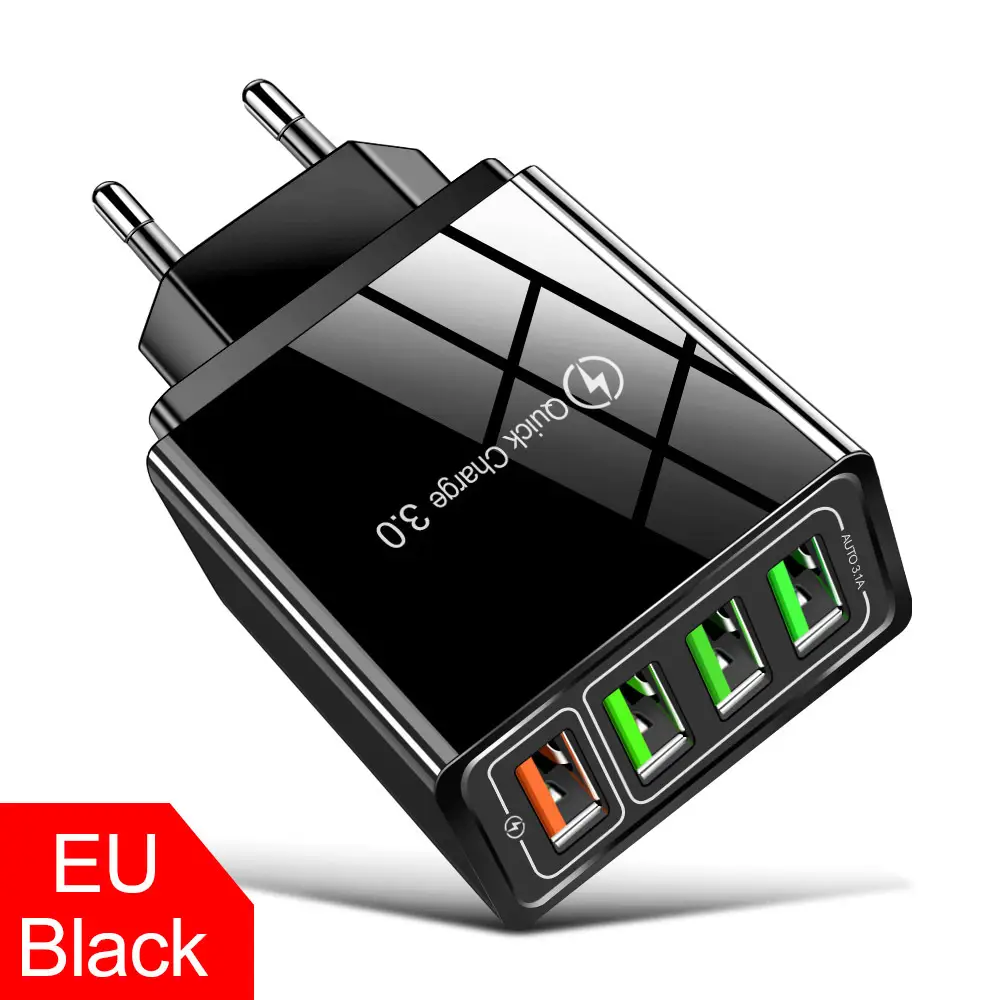 4.1A QC3.0 4USB Fast Charger with 3.0 Quick Charge - Image 4