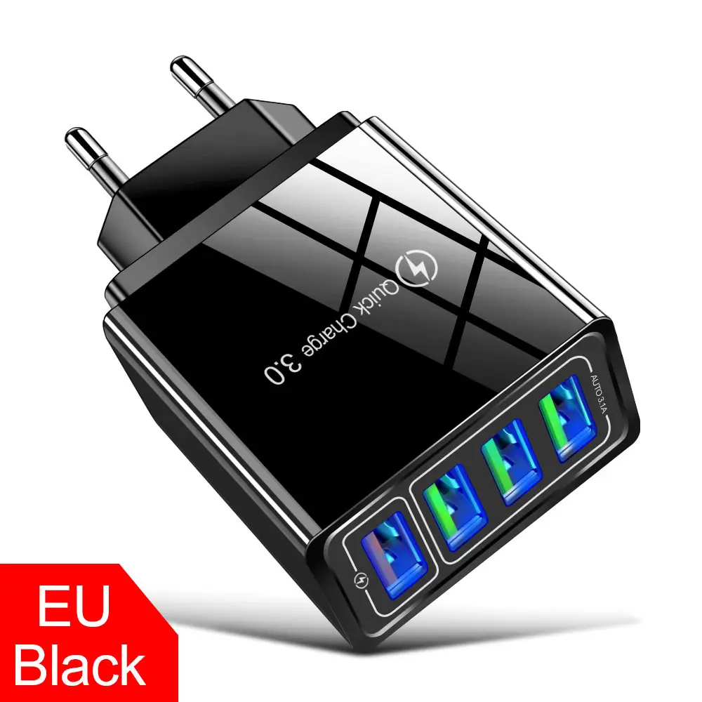 4.1A QC3.0 4USB Fast Charger with 3.0 Quick Charge - Image 5
