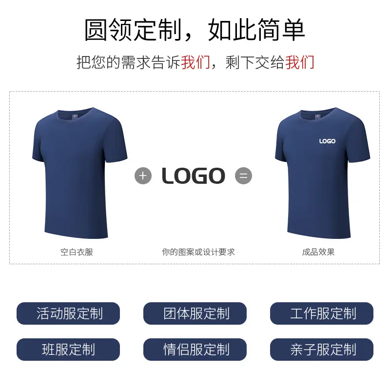 Men Grey Cotton Round Neck T-Shirt Short Sleeve