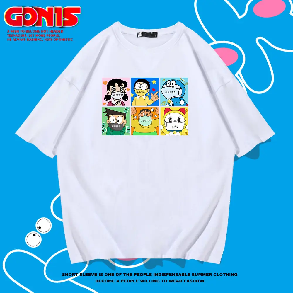 Red Ding-Dang Cat T-Shirt for Men Women Summer Wear - Image 8