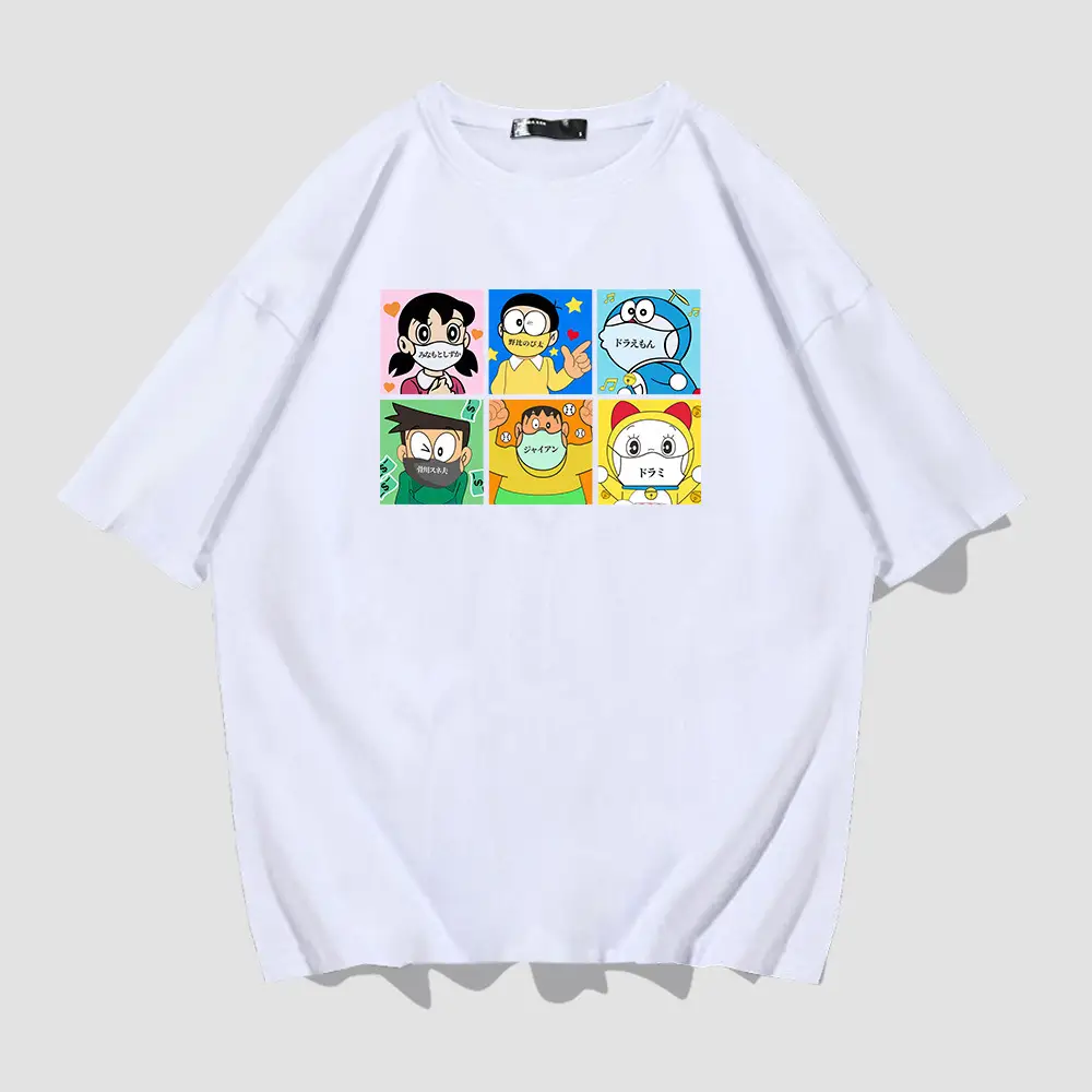 Red Ding-Dang Cat T-Shirt for Men Women Summer Wear - Image 2