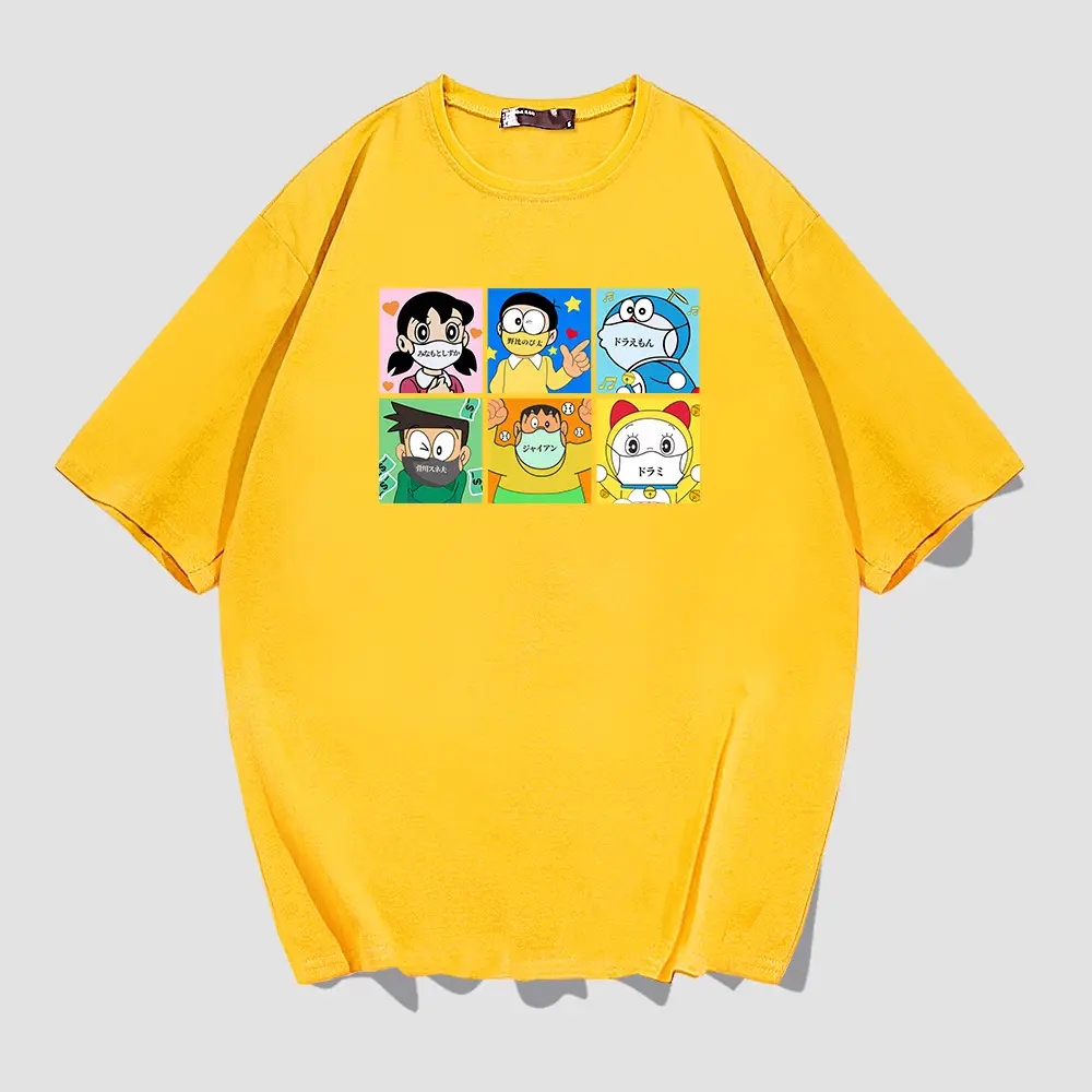 Red Ding-Dang Cat T-Shirt for Men Women Summer Wear - Image 3