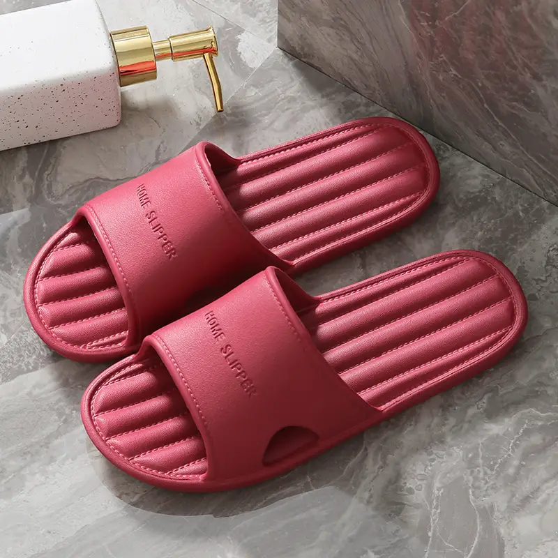 Slippers for Women Summer Home Indoor Bath Non-Slip Home Bathroom Soft Bottom Home Couple Slippers Men Summer - Image 2