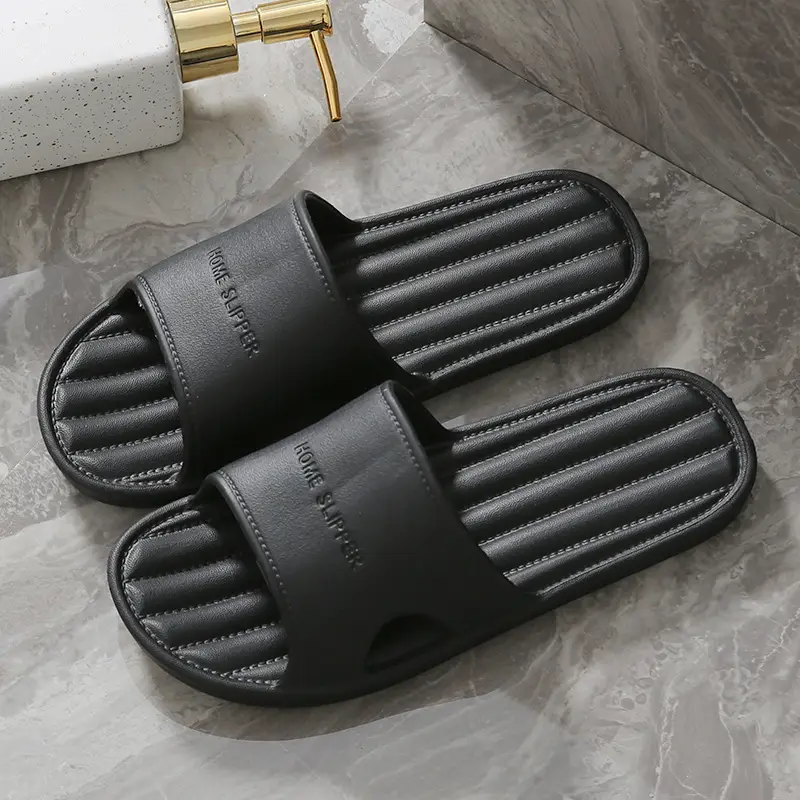 Slippers for Women Summer Home Indoor Bath Non-Slip Home Bathroom Soft Bottom Home Couple Slippers Men Summer - Image 3